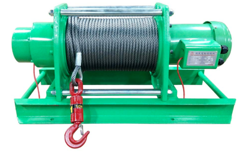 SC-2010 超高揚程電動捲揚機｜1噸（1000公斤）鋼索100M
