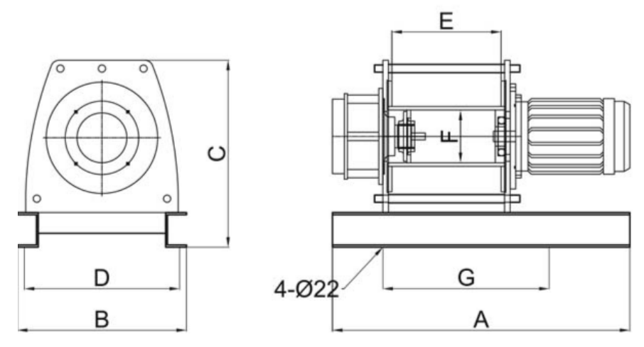 SC-4020 高揚程電動捲揚機｜2噸（2000公斤）